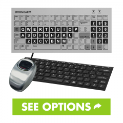 Strongarm Industrial Keyboard and Pointer Options