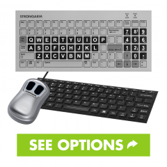 Strongarm Industrial Keyboard and Pointer Options